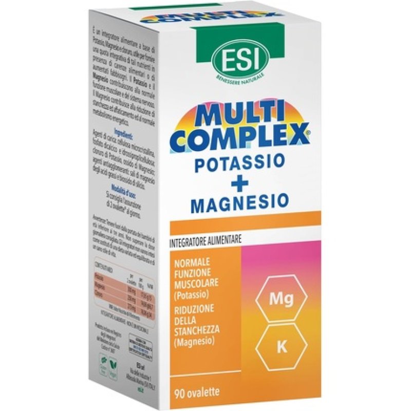 Esi Multicomplex Potassium and Magnesium Multimineral Food Supplement