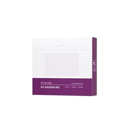 Dr.Ceuracle Plc Solution Pad - Soothing Pads For Irritated Skin, 10 Pads Of 9 Ml Each