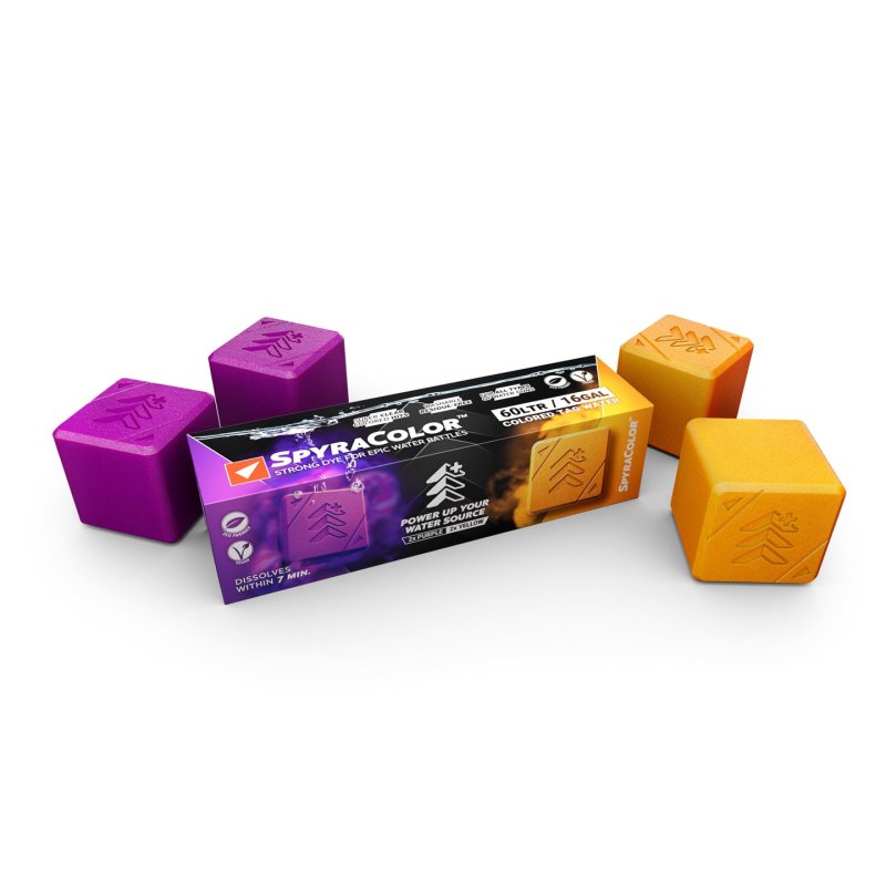 SpyraColor gelb & lila