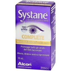 Systane Complete Lubricating Eye Drops for Dry Eyes 10ml