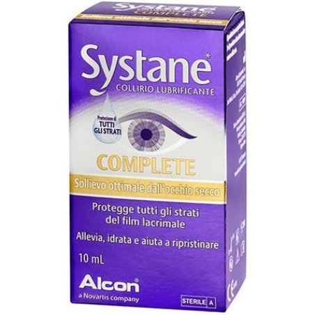 Systane Complete Lubricating Eye Drops for Dry Eyes 10ml