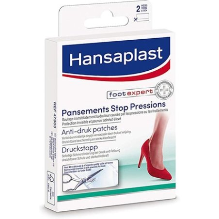 Hansaplast Expert Foot Dressing 2 Pressure Relief Dressing Strips - Pack of 2