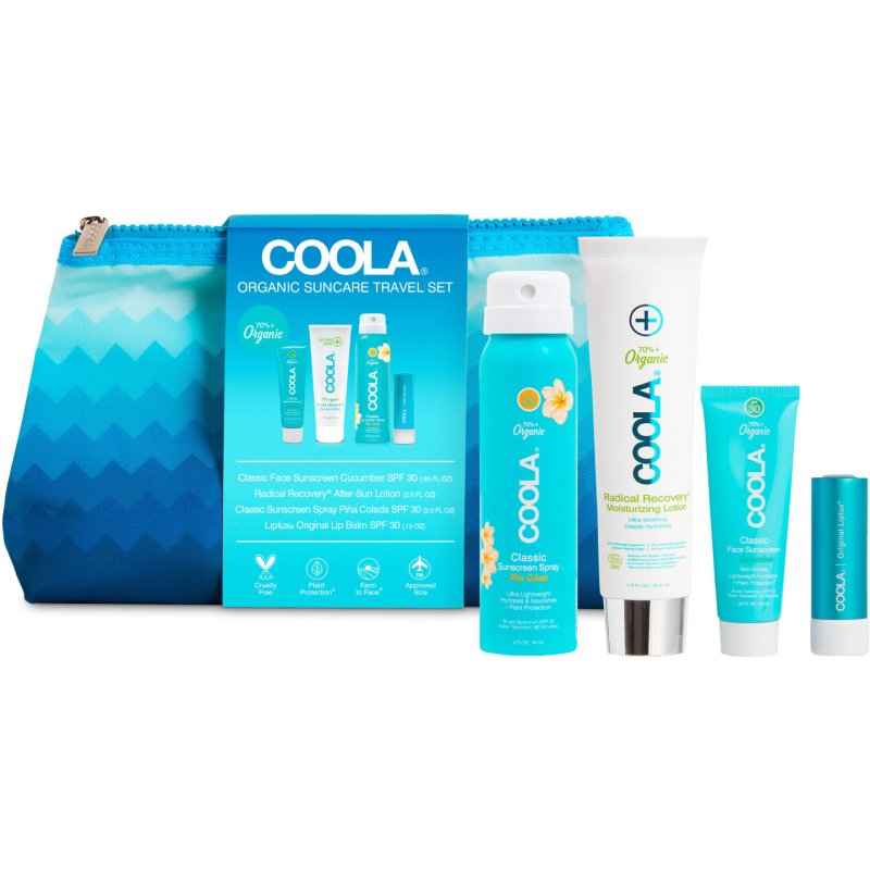 Coola - Signature 4 Piece Travel Kit - Travel-sized