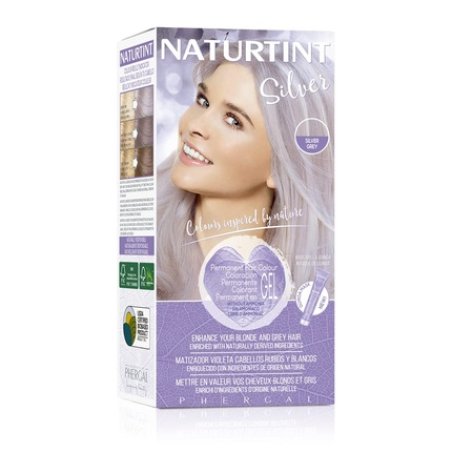 Naturtint Silver Biobased Permanent Coloration with Violet Tones 170ml