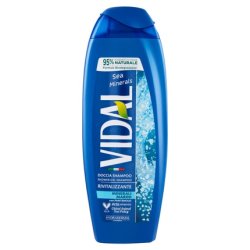 Vidal Revitalizing Shower Shampoo With Marine Minerals 250 Ml