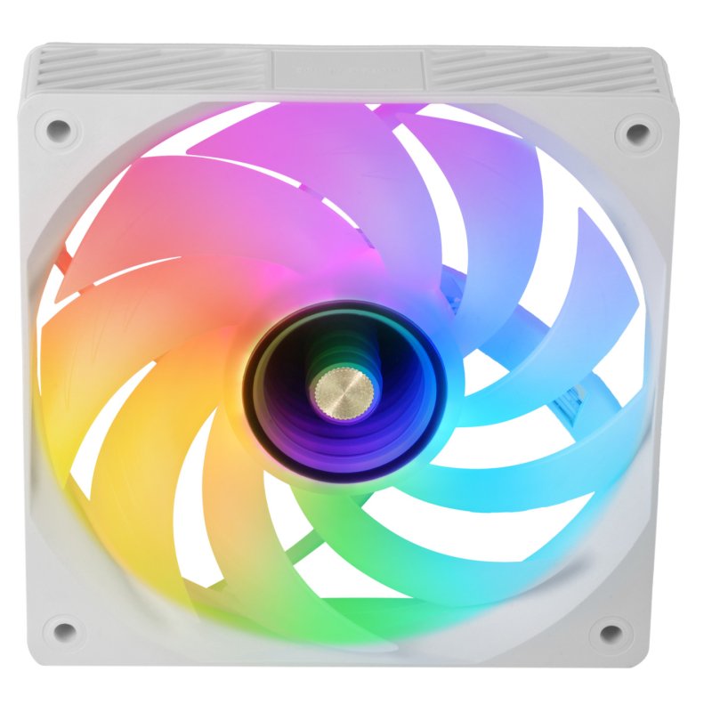 Mars Gaming MFSI4KITW système de refroidissement d’ordinateur Boitier PC Ventilateur 12 cm Blanc