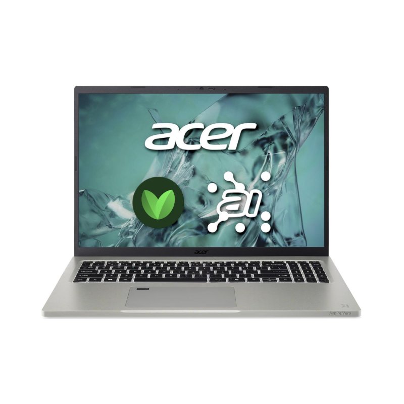 Acer Aspire Vero 16 (AV16-71P-79L8) 16,0" WUXGA, Intel i7U-255H (13 TOPS), 32GB RAM, 2x 1TB SSD, Windows 11
