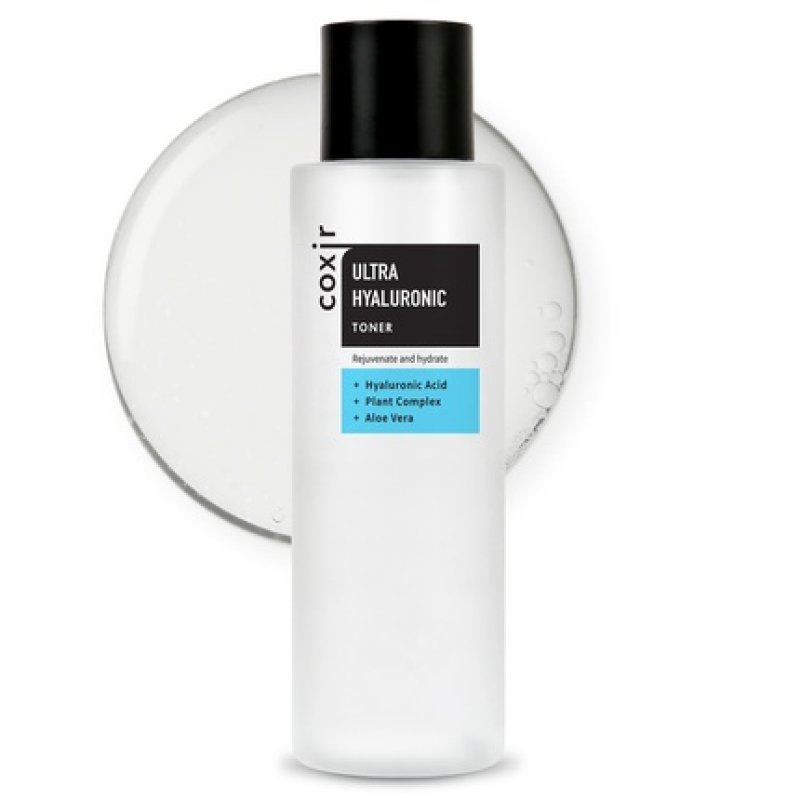 Coxir Ultra Hyaluronic Toner 150ml 5.07 fl.oz. Hydration-14-Complex Paraben Free Cruelty Free Korean Skin Care