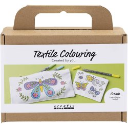 Creativ Company Mini Craft Kit Textile Colouring