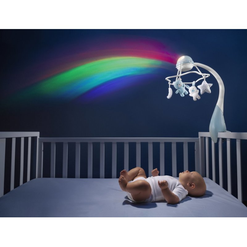 Chicco - Rainbow cot mobile light blue (300-00011041200000)