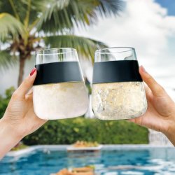 Wine Cooling Cups - Set of 2