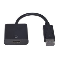 ADAPTATEUR DISPLAYPORT MALE VERS HDMI FEMELLE
