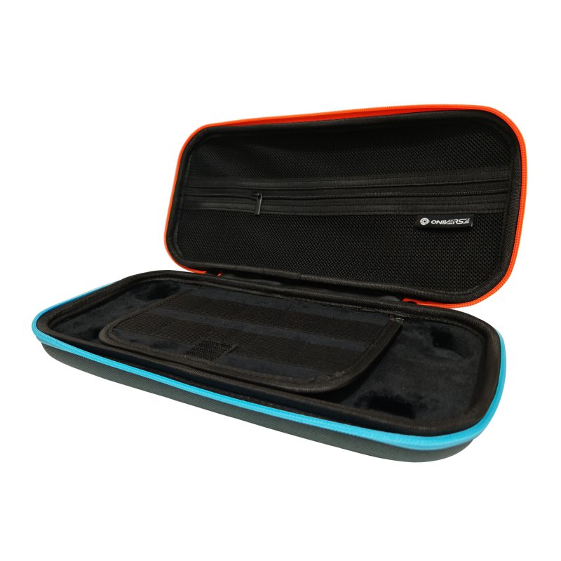 Oniverse ONICAS2-MULTI-BLUE Pouch case Nintendo Cotton Grey