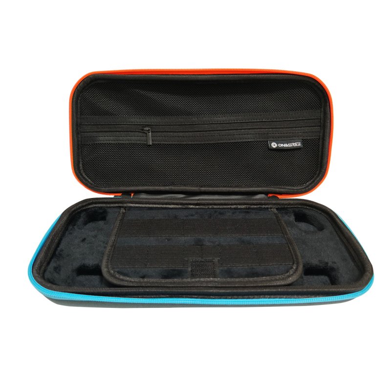 Oniverse ONICAS2-MULTI-BLUE Pouch case Nintendo Cotton Grey