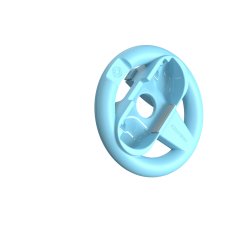 Oniverse Nsw2 Pack Of 2 Racing Wheel Controller Holders - Orange/Blue