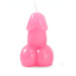 DIABLO PICANTE - PENIS SHAPED CANDLE IN FUCHSIA COLOR