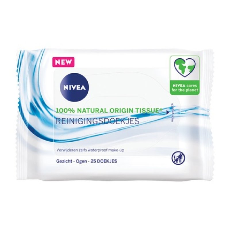 Nivea Essentials Refreshing Cleansing Wipes For Normal/Combination Skin
