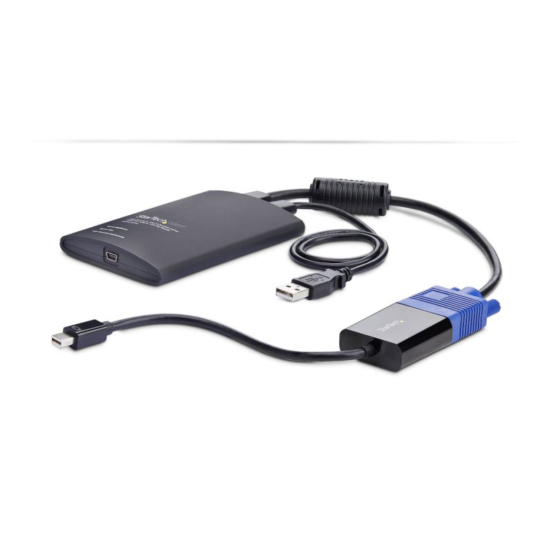 StarTech.com Adaptateur de PC Portable pour Crash Cart, Console KVM USB/VGA/Mini DisplayPort, Transfert de Fichiers et