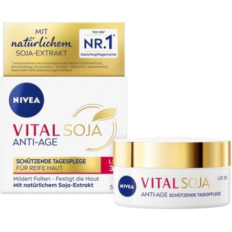 Vital Soja Firming Day Cream SPF30 - NIVEA, for Mature Skin, 50ml