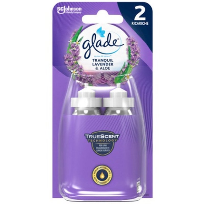 Glade Sense Spray Rica 2x18ml Lavender