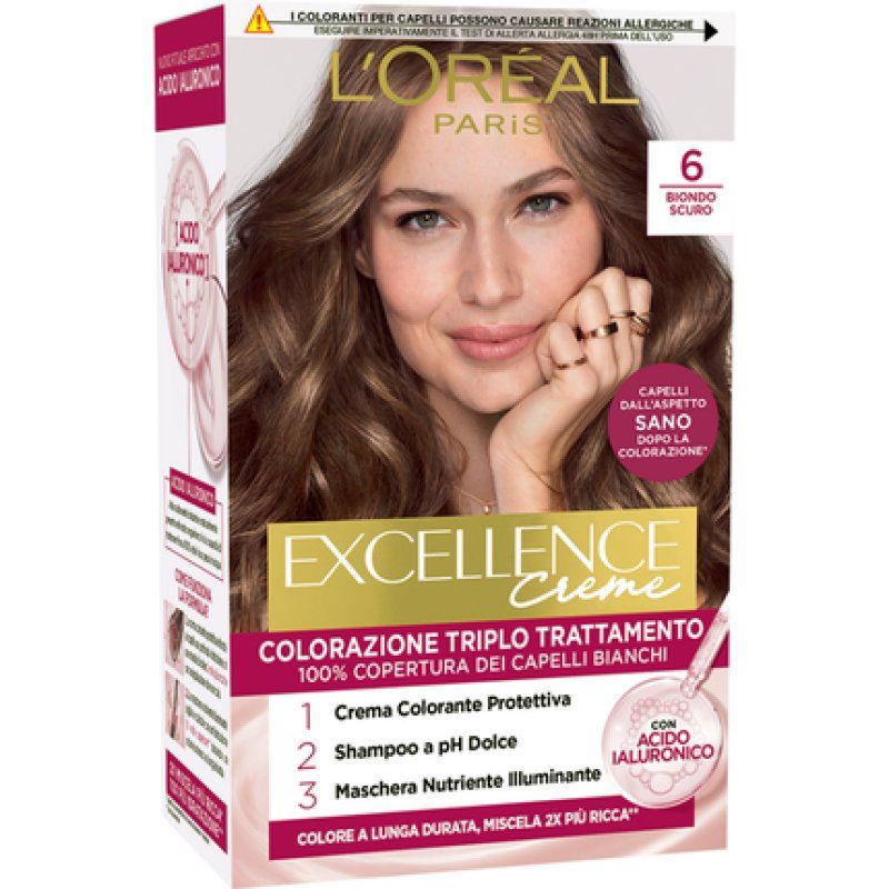 L'Oreal Excellence 6 Dark Blonde C6x20