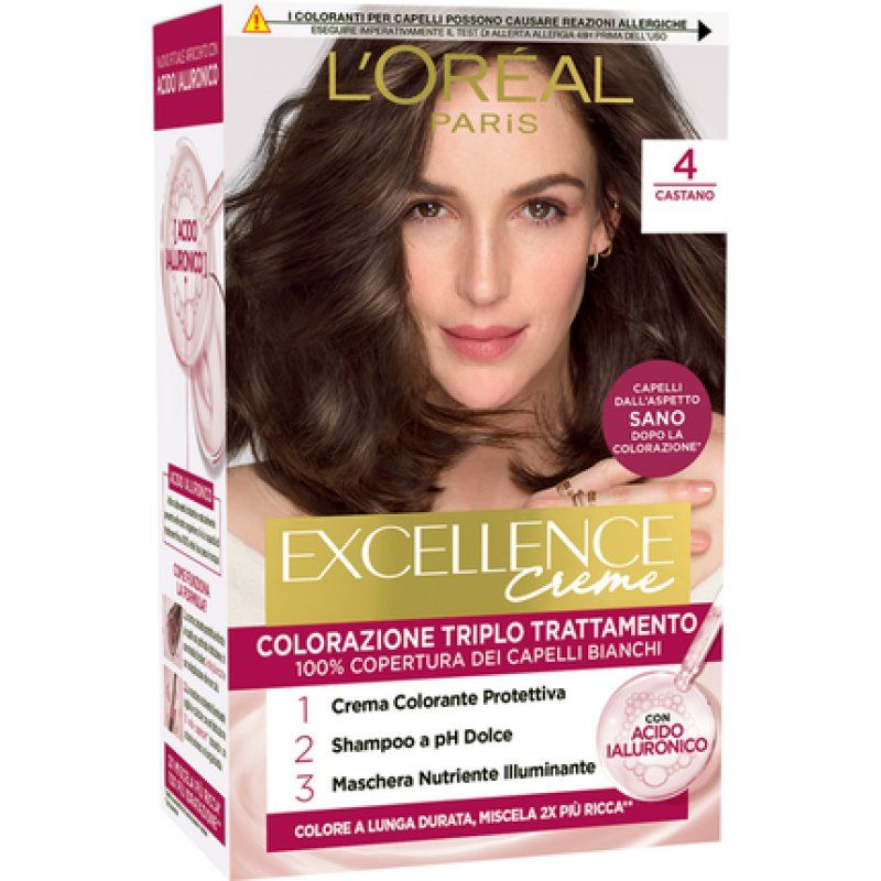 L'Oreal Excellence 4 Castano Hair Color