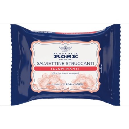 Acqua Rose Illuminating Facial Wipes - 20 Pieces