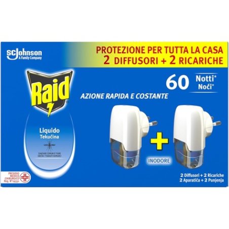 Raid Electric Mosquito Repellent for Tiger and Common Mosquitoes