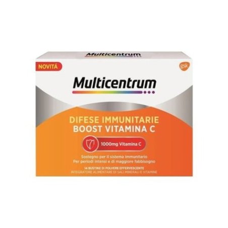 MULTICENTRUM Immune Defense Boost Vitamin C Antioxidant Supplement 14 Sachets