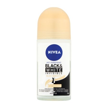Nivea Deodorant Roller Black & White Silky Smooth