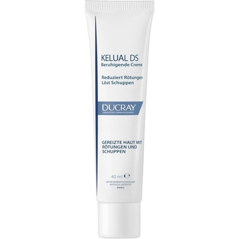 Kelual DS Hydrating Face Cream by Ducray - 40ml for Sensitive Skin