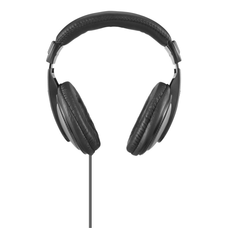 Hama ShellTV II Écouteurs Avec fil Arceau TV Noir, Gris foncé