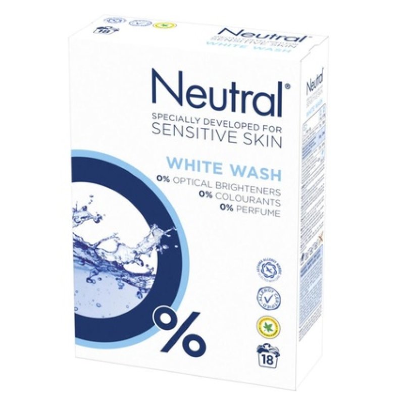 Neutral Washing Powder White - Ideal For Sensitive Skin