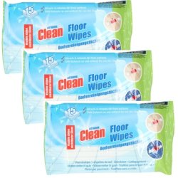 Bodenreinigungstücher Floor Care Wipes 15 Count