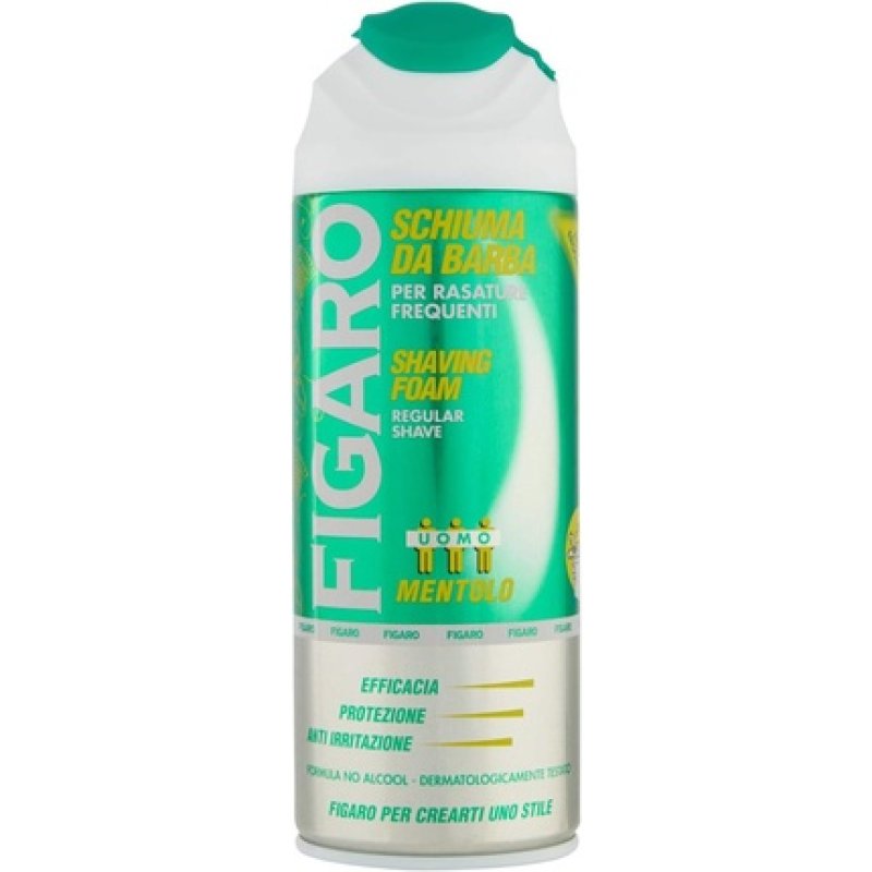 Figaro Menthol Shaving Foam for Frequent Shaving