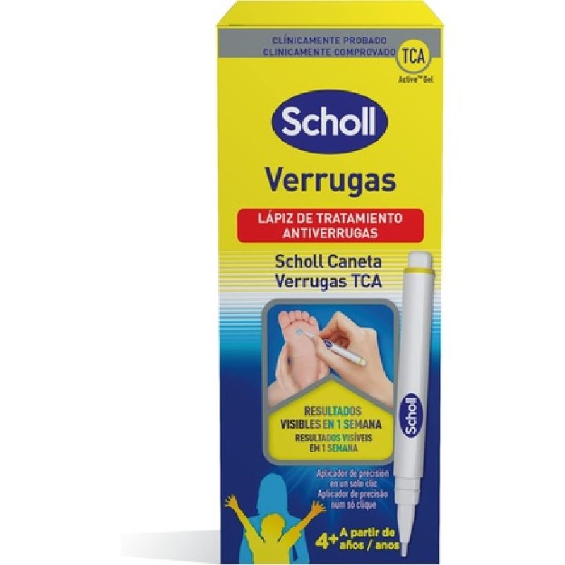 Scholl Treatment Pen for Warts - Visible Results in One Week