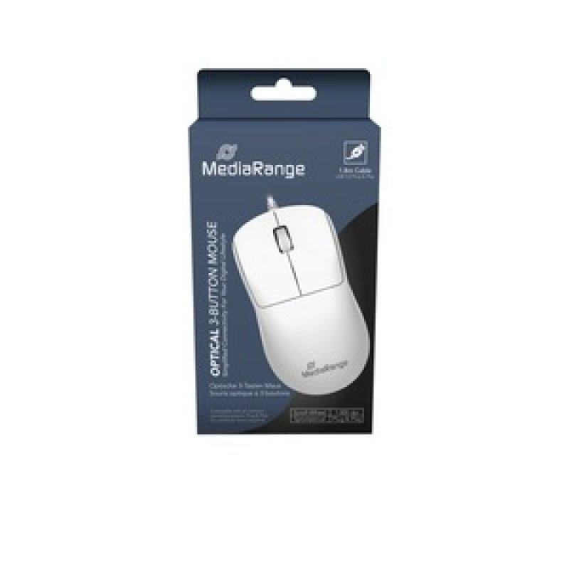 Souris optique filaire USB ambidextre