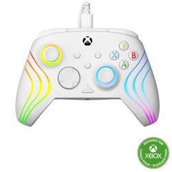 Turtle Beach Afterglow Wave White USB Gamepad PC, Xbox, Xbox One, Xbox Series S, Xbox Series X