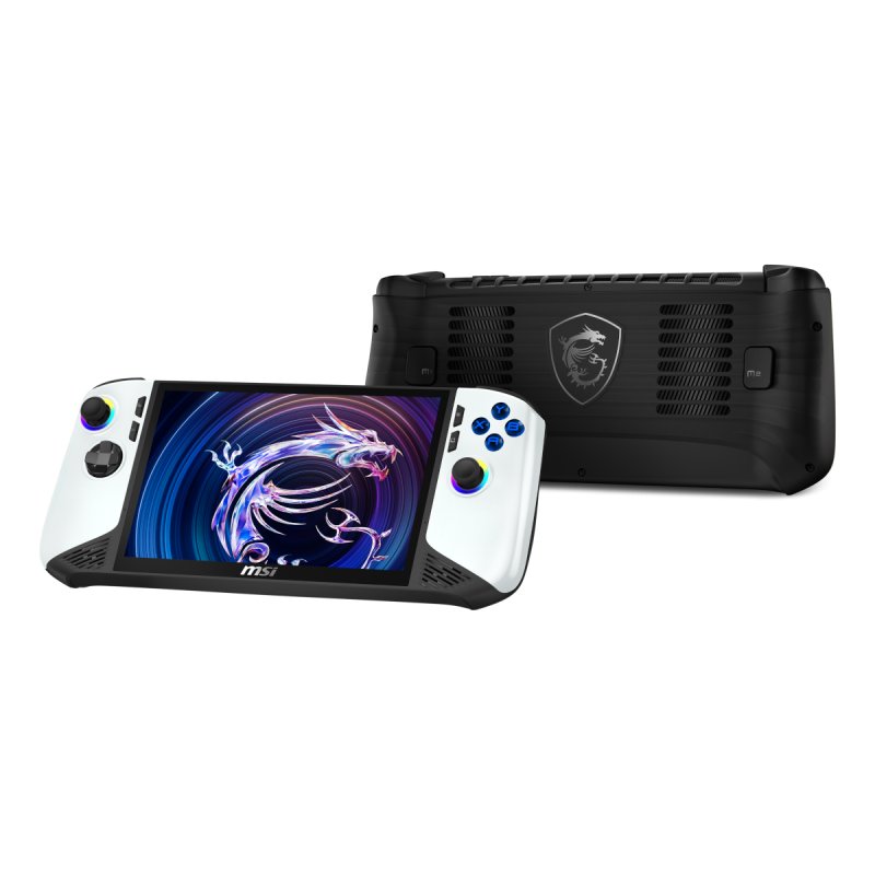 MSI Claw 8 AI A2VM-091 Polar Tempest Edition - 8" FHD IPS 120Hz Display, Intel® Core™ Ultra 7 258V, 32GB RAM, 2TB