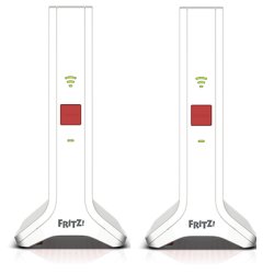 FRITZ!Repeater Mesh Set 4200 Répéteur réseau 4200 Mbit/s Rouge, Blanc