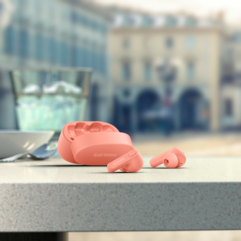 Philips Audio - True Wireless Headphones - Pink