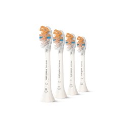 Philips A3 Premium All-in-One HX9094/87 Genuine Replacement Toothbrush Heads, White, 4 pack
