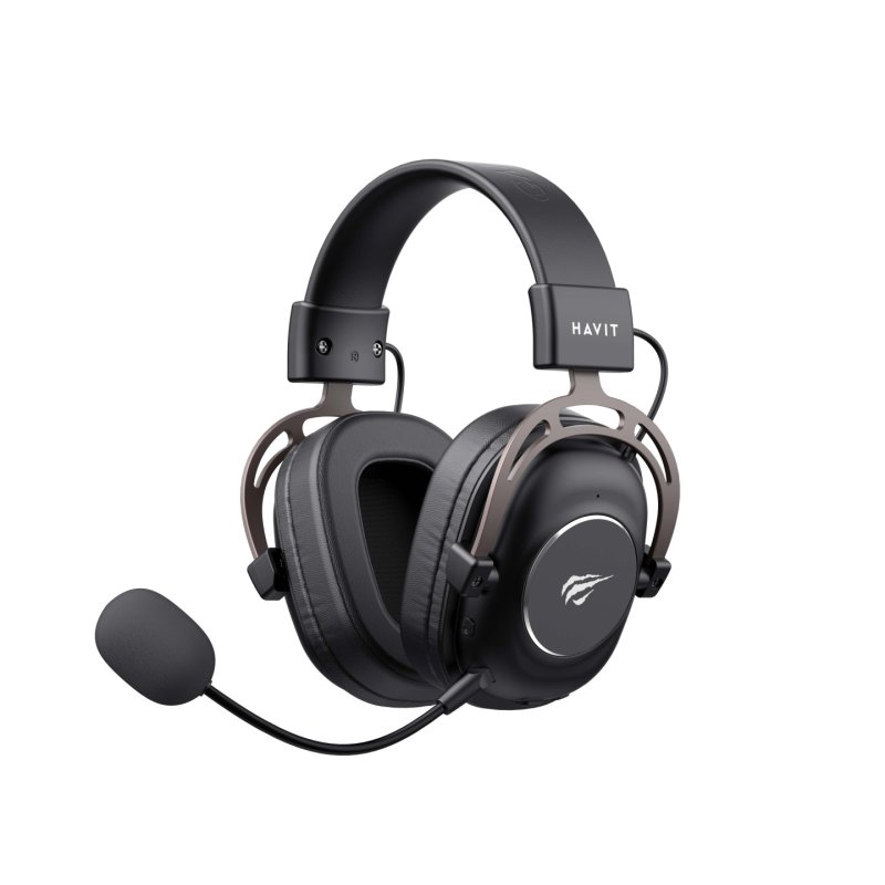 Havit H2002YG (Black and ochre) Écouteurs Avec fil &sans fil Arceau Jouer Bluetooth Noir, Ocre