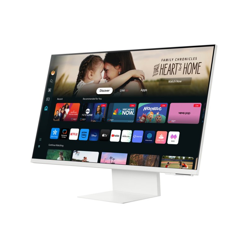 Samsung M80D computer monitor 81.3 cm (32 ) 3840 x 2160 pixels 4K Ultra HD LED White
