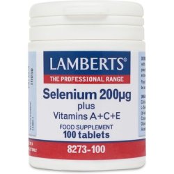 Lamberts Selenium with Vitamins A, C, E 200g