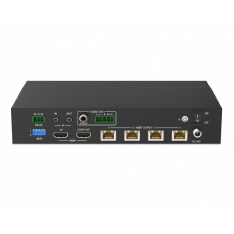HDBaseT Distributor 1X4-4K60Hz-120m-PoC-(With Receivers)