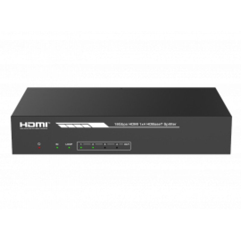 HDBaseT Distributor 1X4-4K60Hz-120m-PoC-(With Receivers)