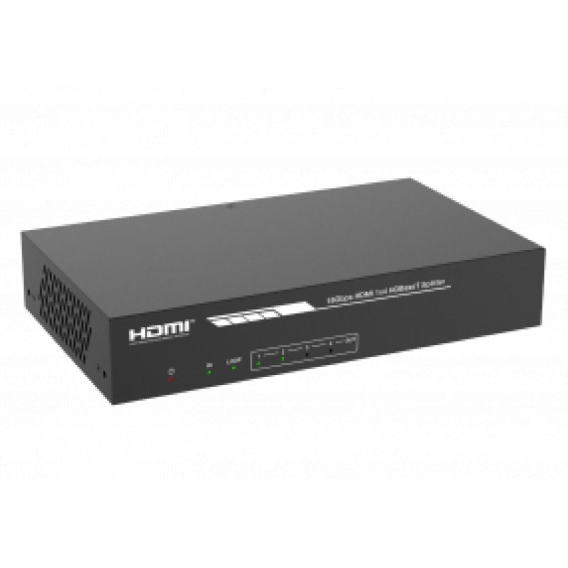 HDBaseT Distributor 1X4-4K60Hz-120m-PoC-(With Receivers)