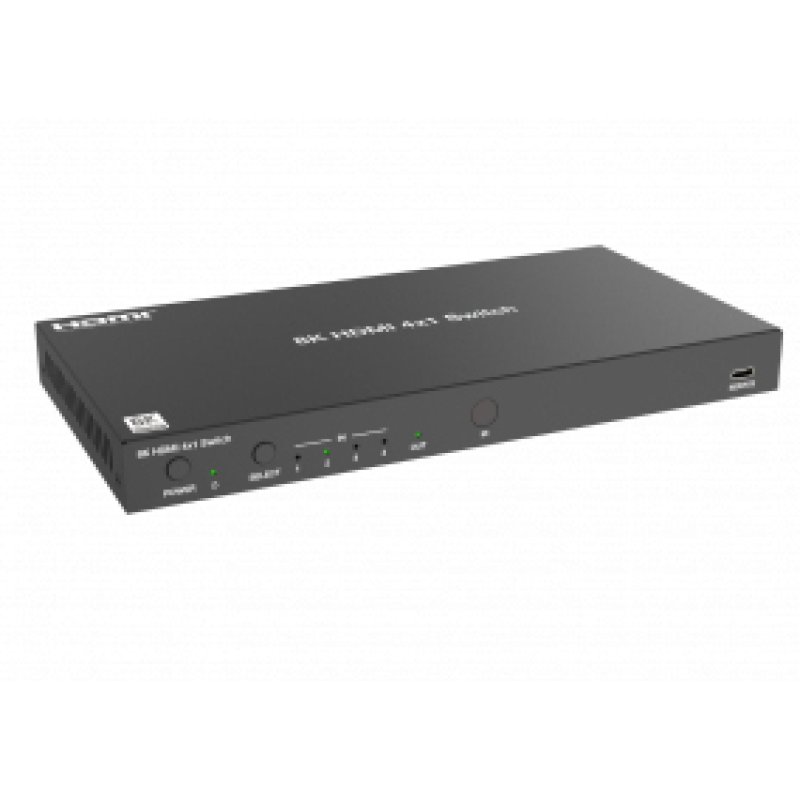 HDMI selector 4x1, 8K@60Hz-ARC-48Gbps-Auto switch-RS-232
