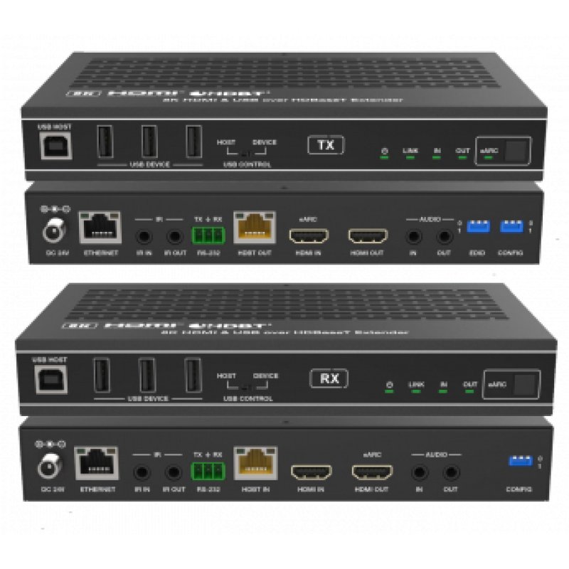 HDBaseT-4K@120Hz-100m-HDMI2.1-PoC-ARC-Ethernet extender kit